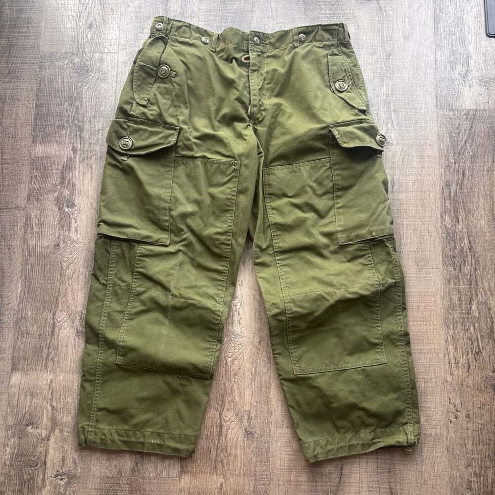 Vintage 1967 Confection Frontenac Trousers Man's Combat OG 107 GS Quarpel